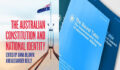 Book Review: The Australian Constitution and national identity. photo shows book cover