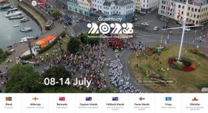 Research Article: Sport, identities, and politics at the 2023 Island Games, Guernsey. photo shows 2023 Guernsey website