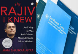 Commonwealth Round Table Journal Book Review: The Rajiv I knew. picture shows book cover