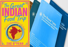 Book review - The great Indian food trip: Around a subcontinent à la carte. photo shows book cover