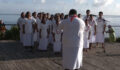 Samoa Diary – The Samoa CHOGM in Prospect. picturee shows torch arrival ceremony