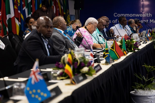 The Samoa CHOGM: What Does It Mean? photo shows Small States session at CHOGM 2024