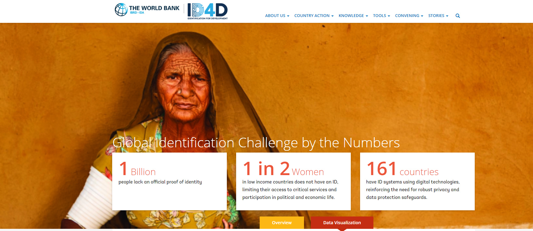 Commonwealth Round Table Research Article – Opening the ‘black box’ of national digital identity systems: Another invisible border for Africans? picture shows World Bank Identification 4 Development website.