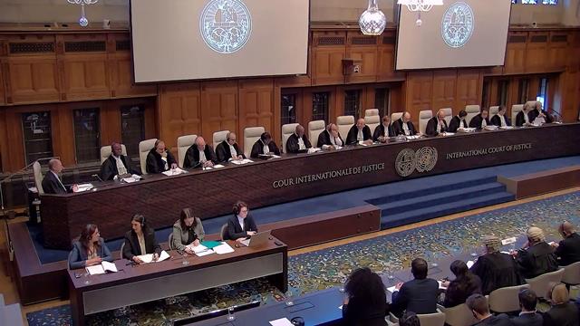 Opinion in the Commonwealth Round Table Journal: Not just about international law. photo shows ICJ courtroom in January 2024