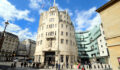 Time to stand firm - social media and challenges to reporting. photo shows the BBC's Broadcasting House